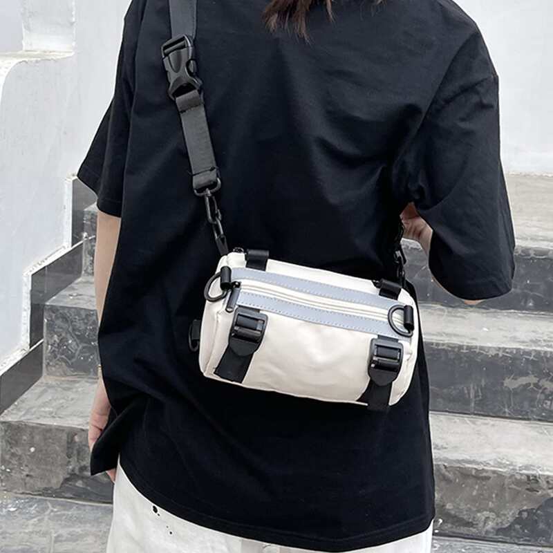 

Buckle Decor Bucket Bag, Beige