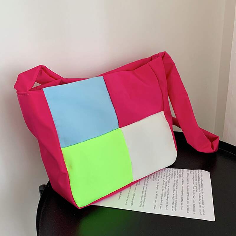 

Colorblock Crossbody Bag, Multicolor