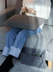 1pc Bedside Hanging Felt Storage Bag