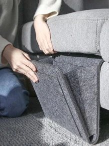 1pc Bedside Hanging Felt Storage Bag