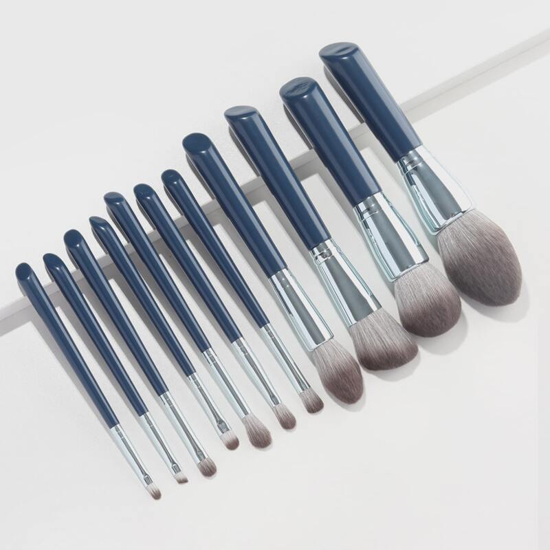 

11pcs Makeup Brush Set, Blue
