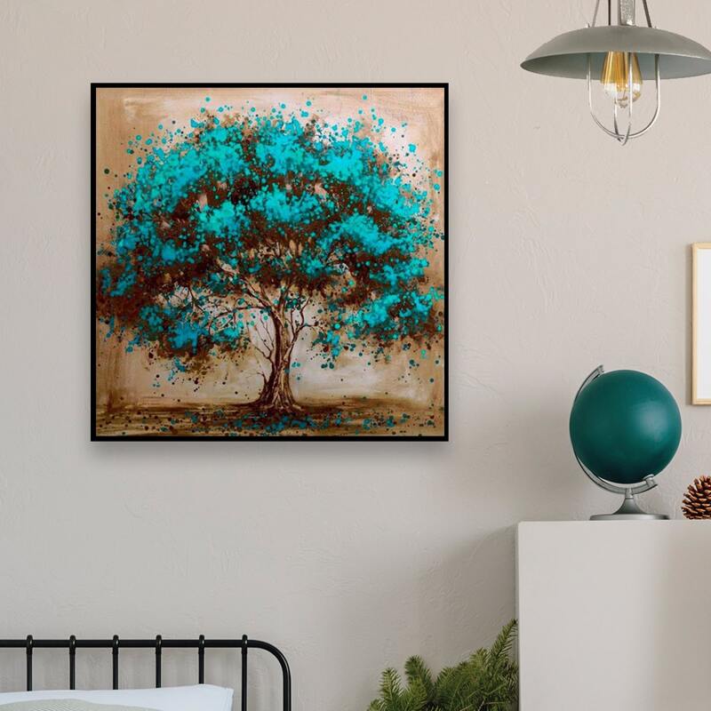 

Forest Print DIY Diamond Unframed Painting, Multicolor