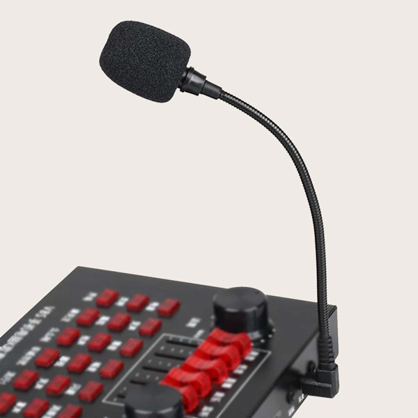 

1pc Mini Microphone, Black