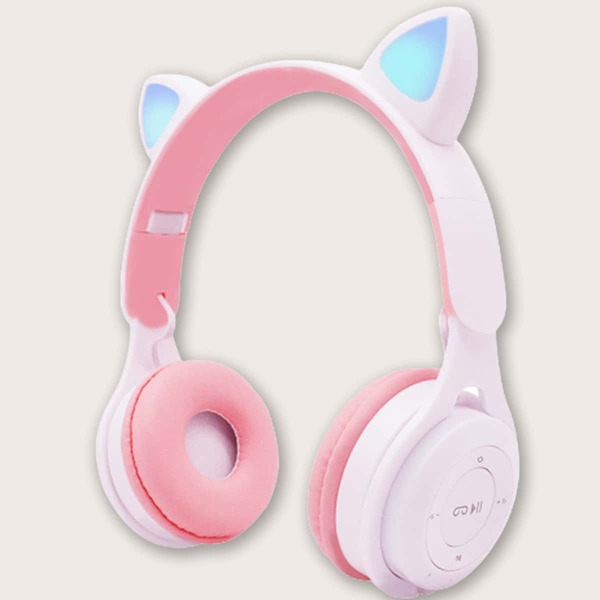 

Bluetooth-гарнитура с 3D-дизайном ушей, Нежний розовый