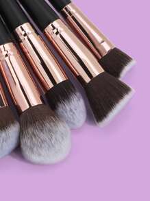 1 miếng bông tẩy trang có thể tái sử dụng và giặt được, bộ cọ, bộ cọ trang điểm, bộ cọ trang điểm, bộ trang điểm hoàn chỉnh, bộ cọ trang điểm, bộ trang điểm hoàn chỉnh, bộ cọ, bộ cọ trang điểm, bộ quà tặng trang điểm - màu đen - Xem 5