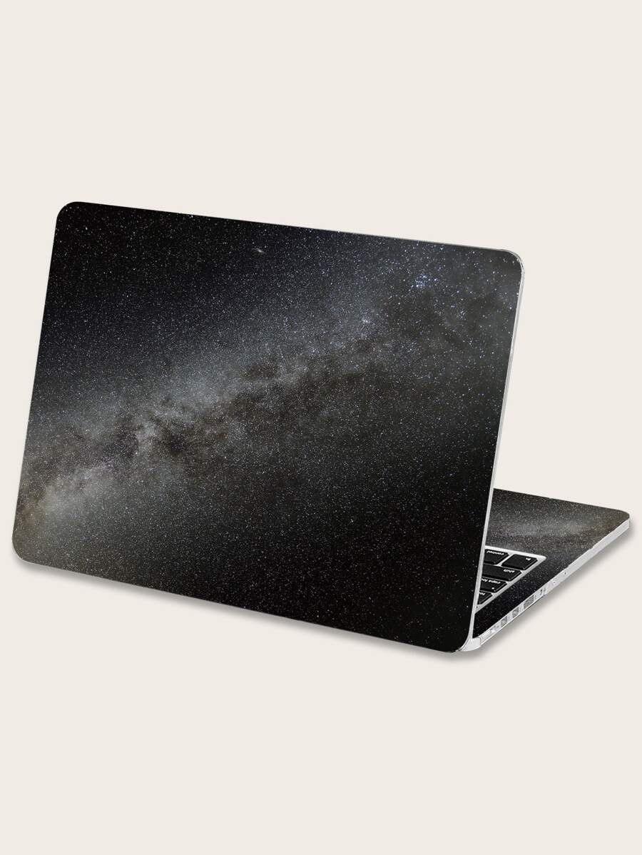 2 piezas Pegatina para portátil galaxia - Multicolor - Ver 1