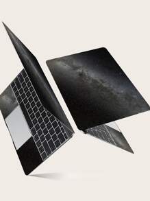 2 piezas Pegatina para portátil galaxia - Multicolor - Ver 2