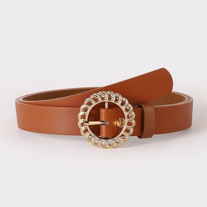 PU Buckle Belt
