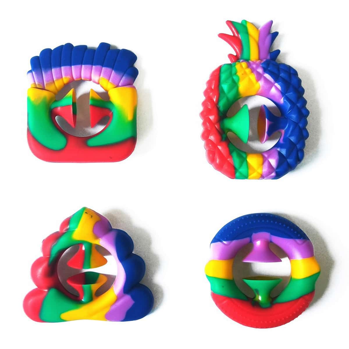 

1pc Random Stress Relief Grip Toy, Multicolor