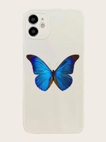 Butterfly Phone Case - White - View 2