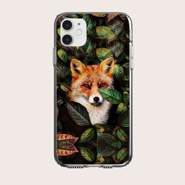 

Dog & Plants Phone Case, Multicolor