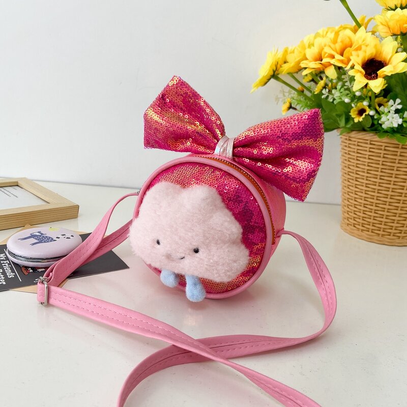 

Mini Cartoon Crossbody Bag, Hot pink