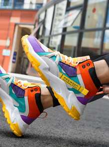 Men's Fashionable Casual Lightweight Sports Shoes - Multicolor - View 2