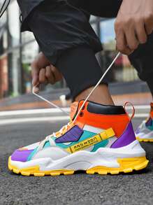 Men's Fashionable Casual Lightweight Sports Shoes - Multicolor - View 3