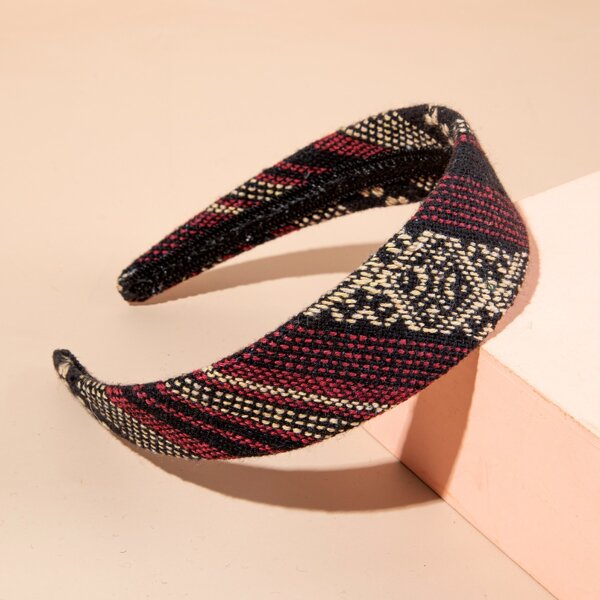 

Color Block Headband, Multicolor