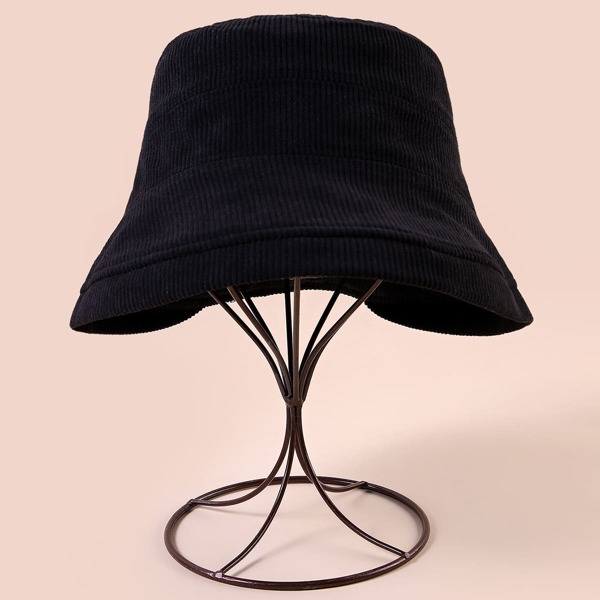 

Minimalist Bucket Hat, Black