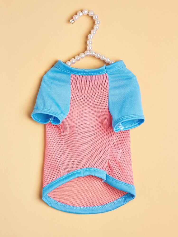 Dog Print Pet Tee - Pink - View 4