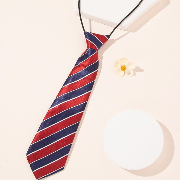 

Kids Striped Neck Tie, Multicolor