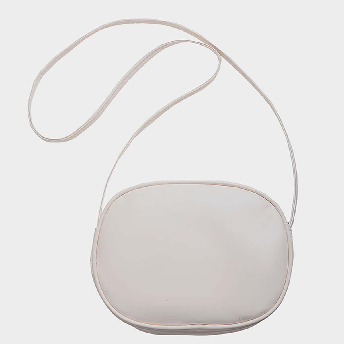 

Minimalist Crossbody Bag, White