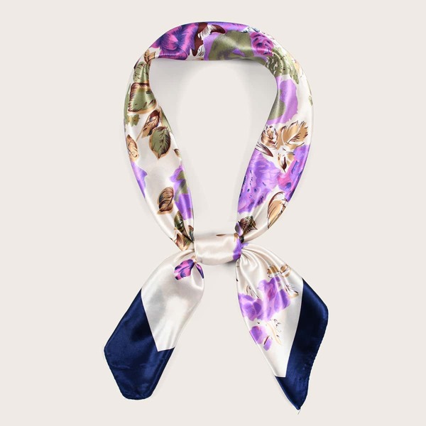 

Flower Print Bandana, Multicolor