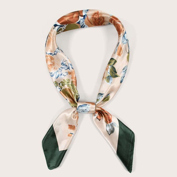 

Flower Print Bandana, Multicolor