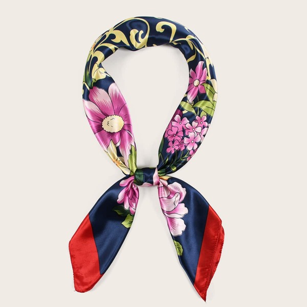 

Flower Print Bandana, Multicolor