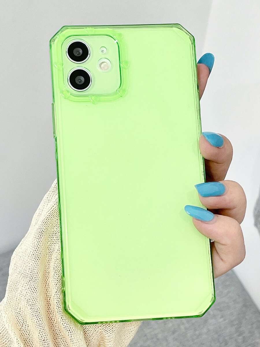 Funda de celular transparente - Verde - Ver 1