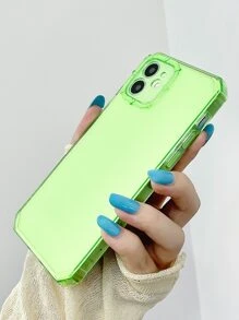 Funda de celular transparente - Verde - Ver 3