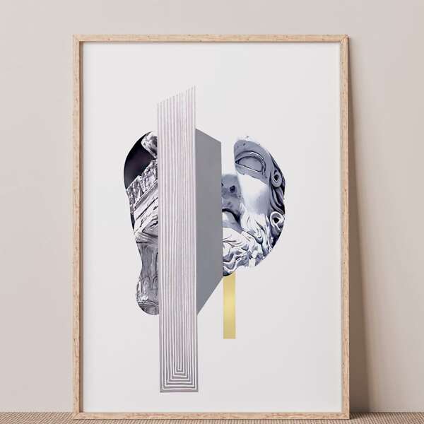 

Statue Print Unframed Painting, Multicolor