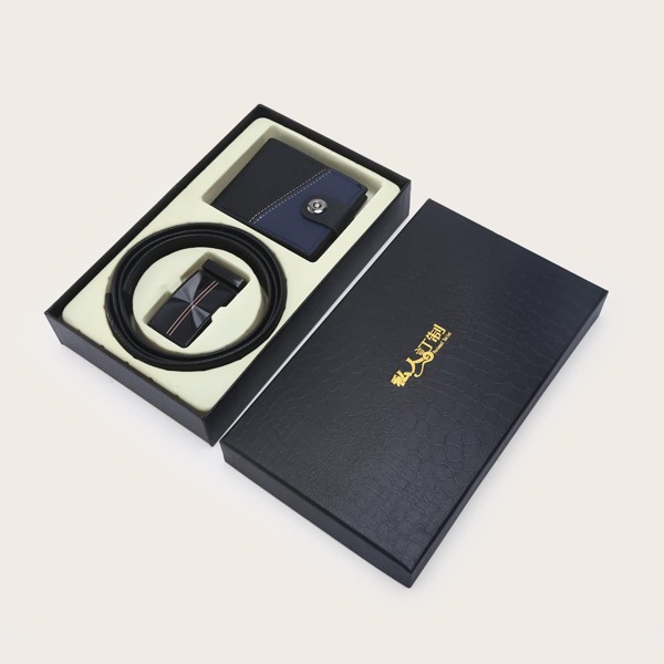 

Men Automatic Buckle Belt, Black