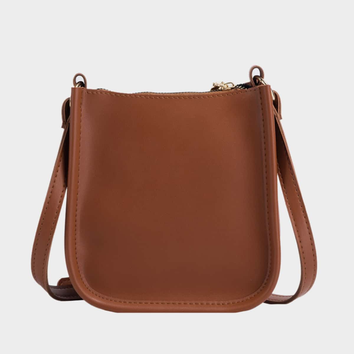 

Minimalist Crossbody Bag, Brown