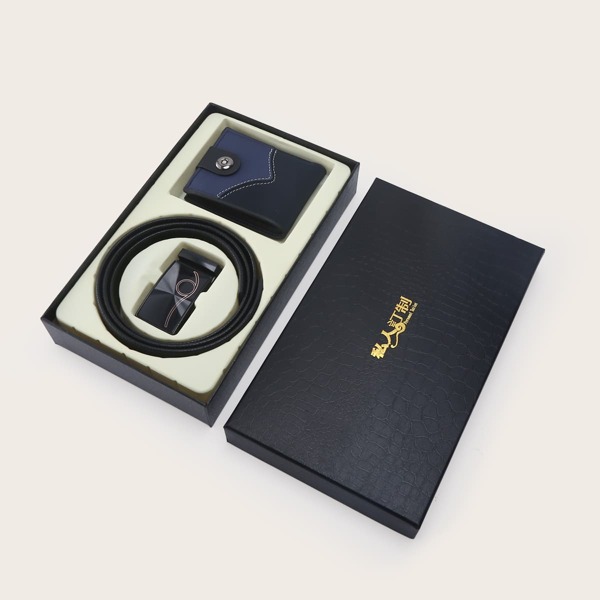 

Men Automatic Buckle Belt, Black