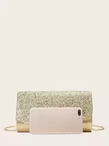 Women's Fashion Versatile Party Clutch Bag Suitable For Gatherings And Parties - Gold - View 3