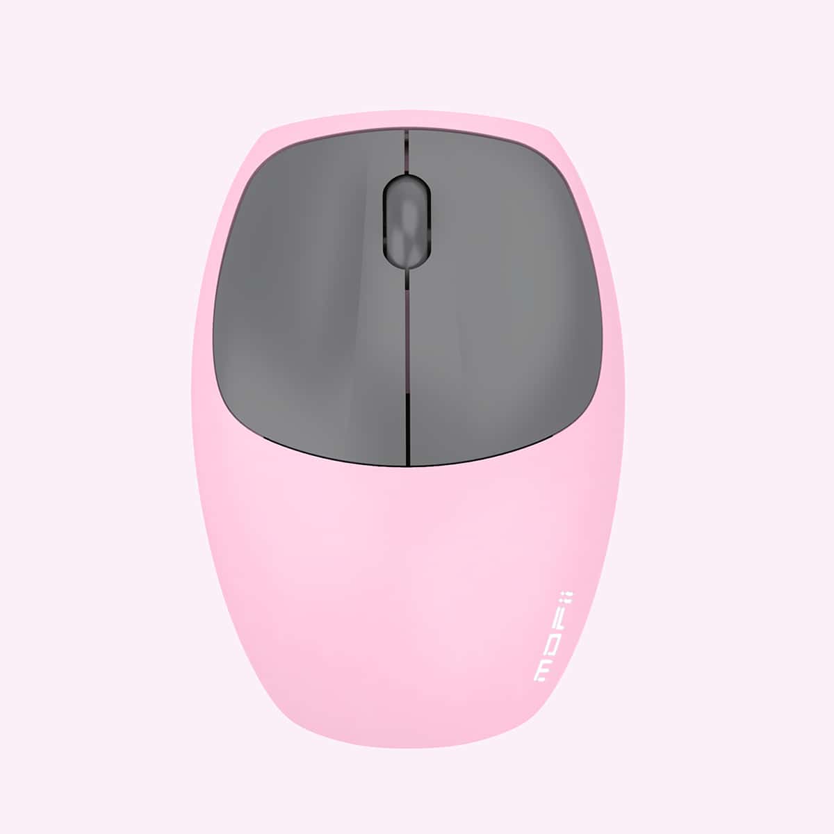 

Color Block Wireless Mouse, Pink