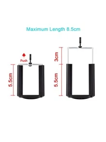 Gậy chụp ảnh tự sướng - màu đen - Xem 5