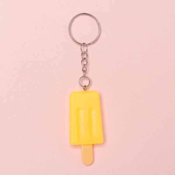 

Popsicle Charm Keychain, Multicolor