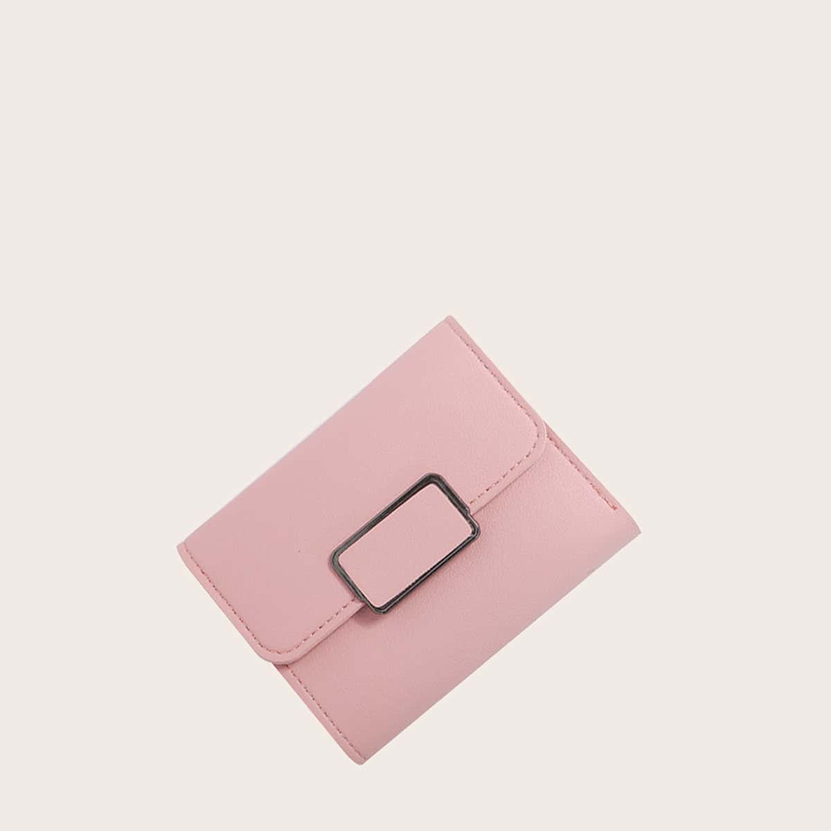 

Metal Detail Purse, Pink