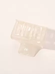 2pcs Set Acetate Marble Texture Minimalist Small Hair Claw Clips, Sweet For Tea Party & Dance Event In Spring & Summer Hair Jaw Clip Hair Clamps Hair Clutch Hair Catcher Clip Fall Winter Hair Clip Hair Accessories For Women For Vacation Outfits Woman - Multicolor - View 3