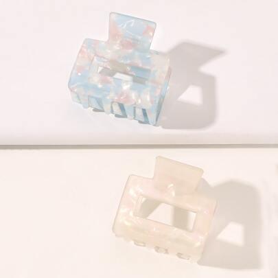 2pcs Geometric Hair Claw