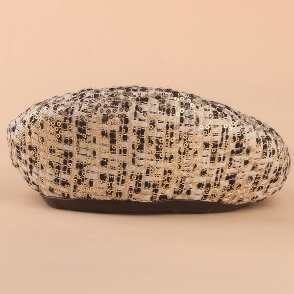 

Girls Sequin Decor Beret, Multicolor