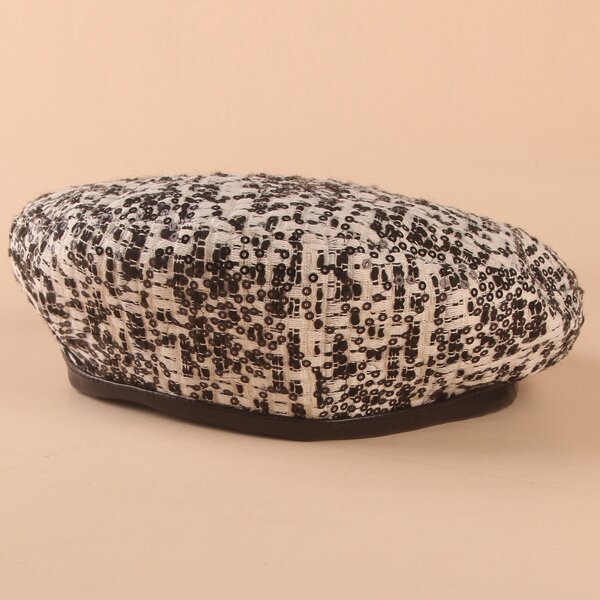

Girls Sequin Decor Beret, Multicolor