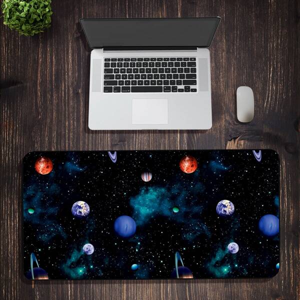 

Planet Pattern Mouse Pad, Multicolor