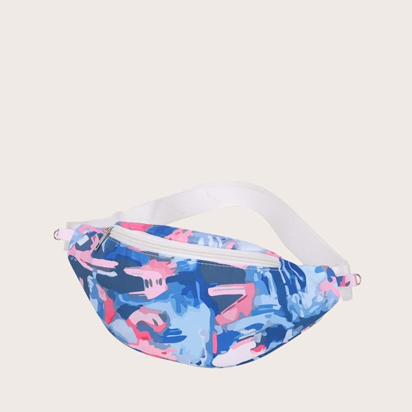 

Girls Colorblock Fanny Pack, Multicolor