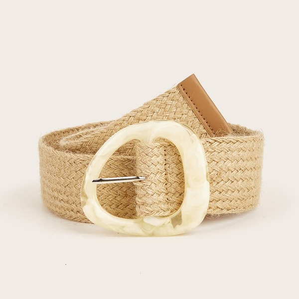 

Simple Woven Belt, Khaki