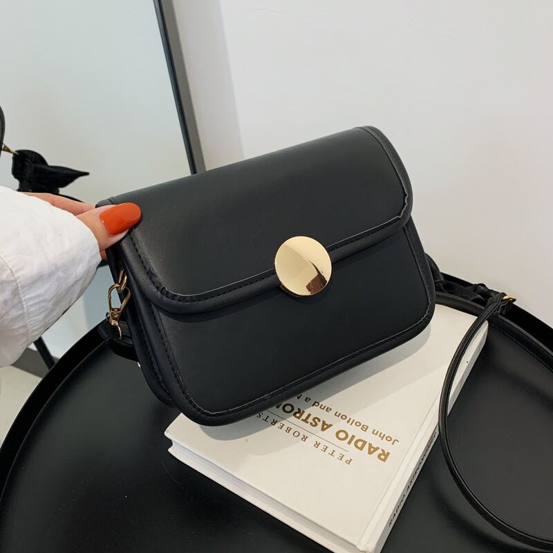 

Bow Decor Crossbody Bag, Black