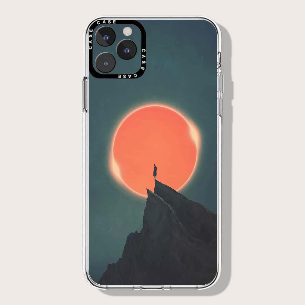 

Mountain Graphic Phone Case, Yellow