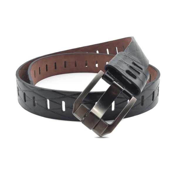 

Men Hollow Out Belt, Black