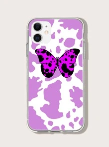 Butterfly Phone Case - Purple - View 1