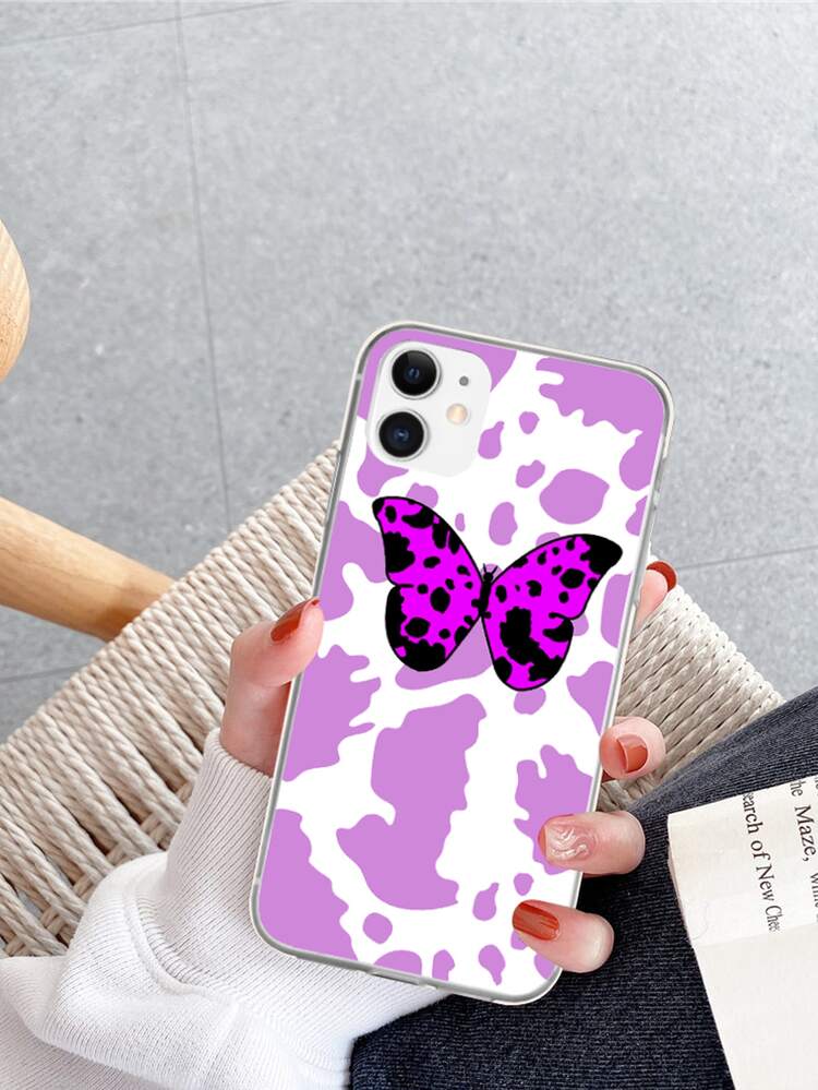 Butterfly Phone Case - Purple - View 2