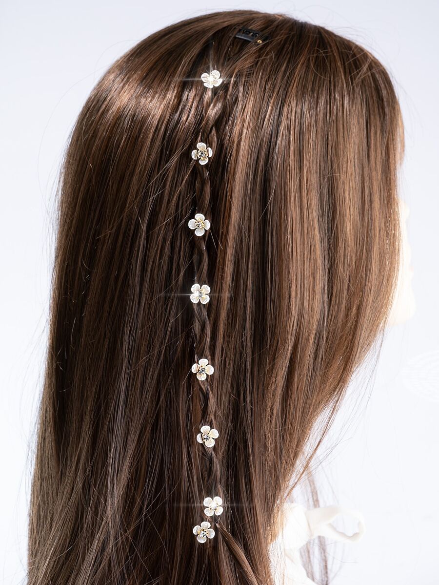 Rhinestone Decor Hair Accessory - Multicolor - View 1